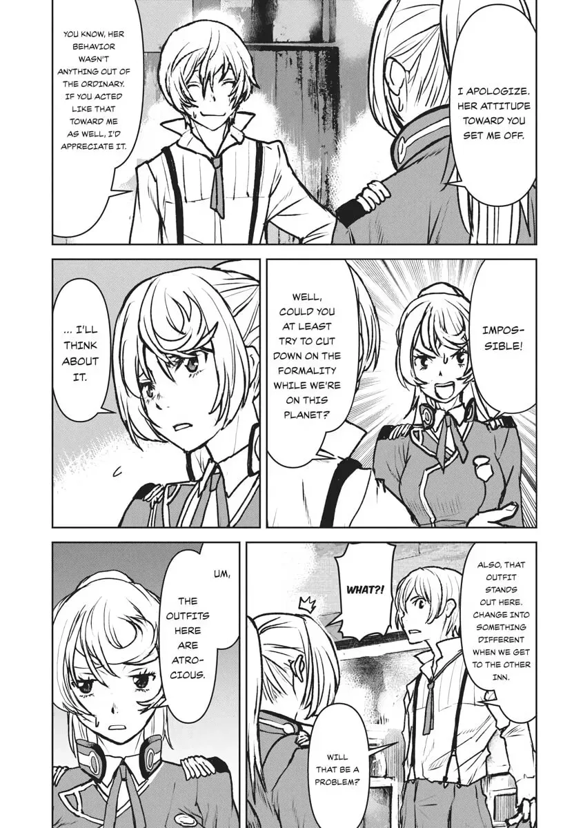Captain Corinth: the Galactic Navy Officer Becomes an Adventurer Chapter 2.2 page 4 - 