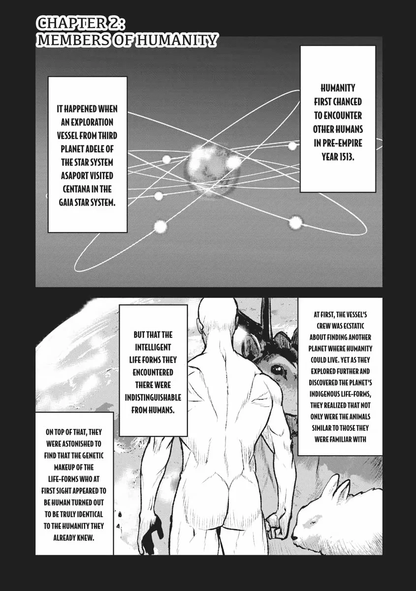 Captain Corinth: the Galactic Navy Officer Becomes an Adventurer Chapter 2 page 1 - 