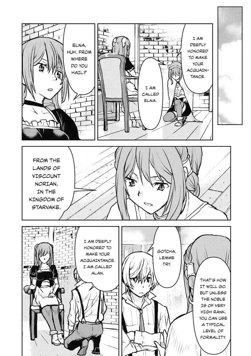 Captain Corinth: the Galactic Navy Officer Becomes an Adventurer Chapter 3.1 page 18 - 