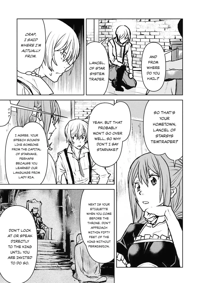 Captain Corinth: the Galactic Navy Officer Becomes an Adventurer Chapter 3.1 page 19 - 