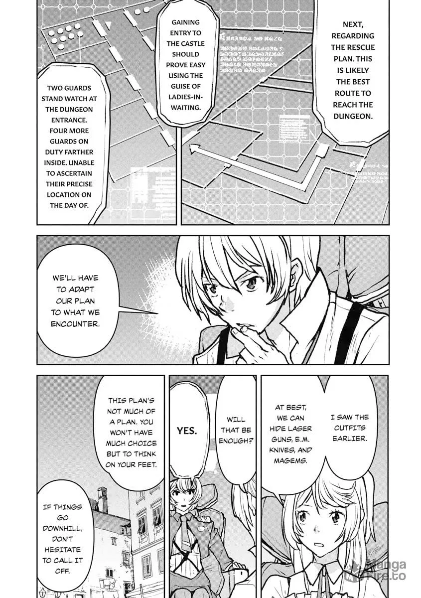 Captain Corinth: the Galactic Navy Officer Becomes an Adventurer Chapter 38 page 18 - 