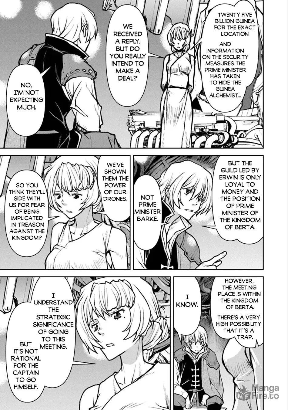 Captain Corinth: the Galactic Navy Officer Becomes an Adventurer Chapter 48.1 page 12 - 