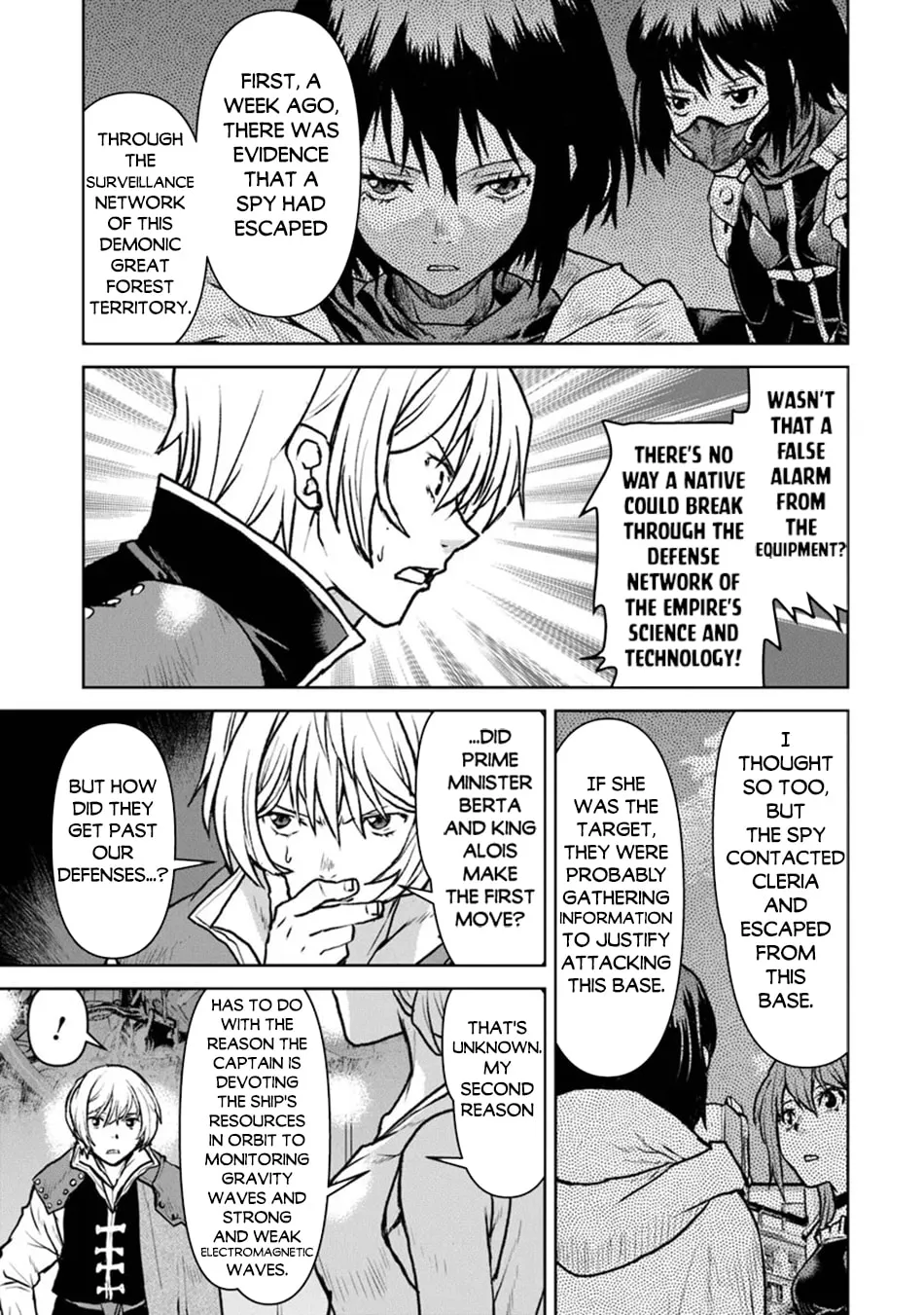 Captain Corinth: the Galactic Navy Officer Becomes an Adventurer Chapter 48.1 page 14 - 