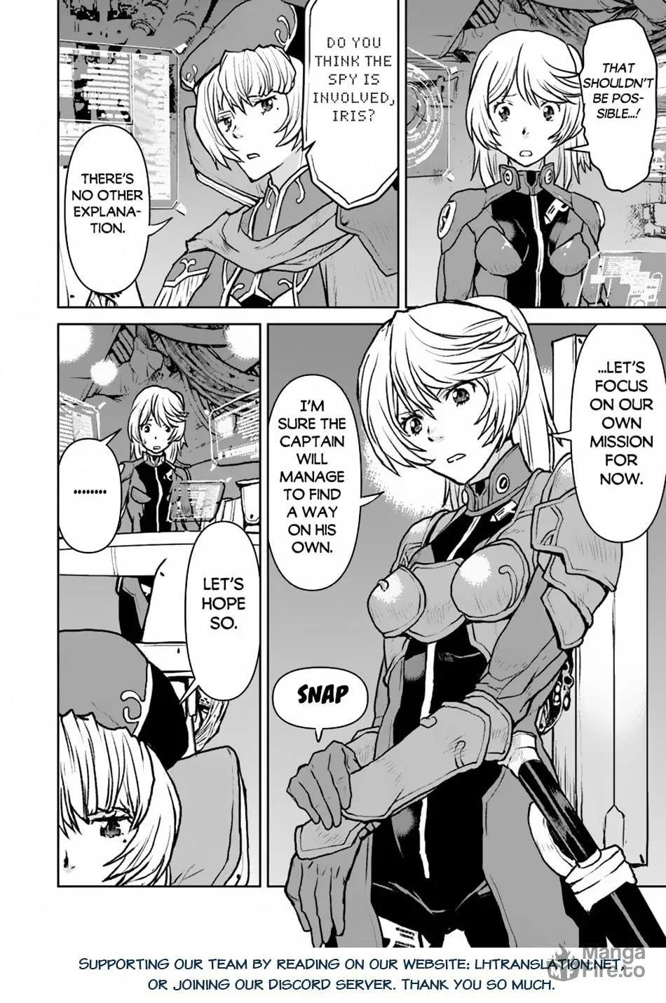 Captain Corinth: the Galactic Navy Officer Becomes an Adventurer Chapter 50.1 page 15 - 