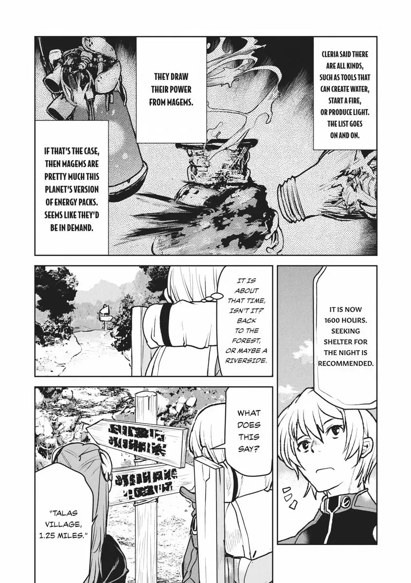 Captain Corinth: the Galactic Navy Officer Becomes an Adventurer Chapter 7 page 13 - 