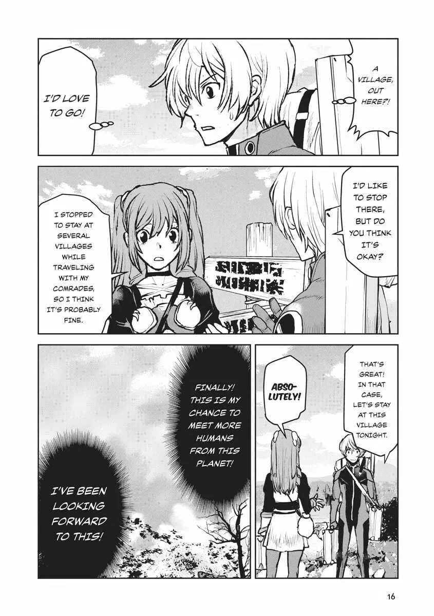 Captain Corinth: the Galactic Navy Officer Becomes an Adventurer Chapter 7 page 14 - 