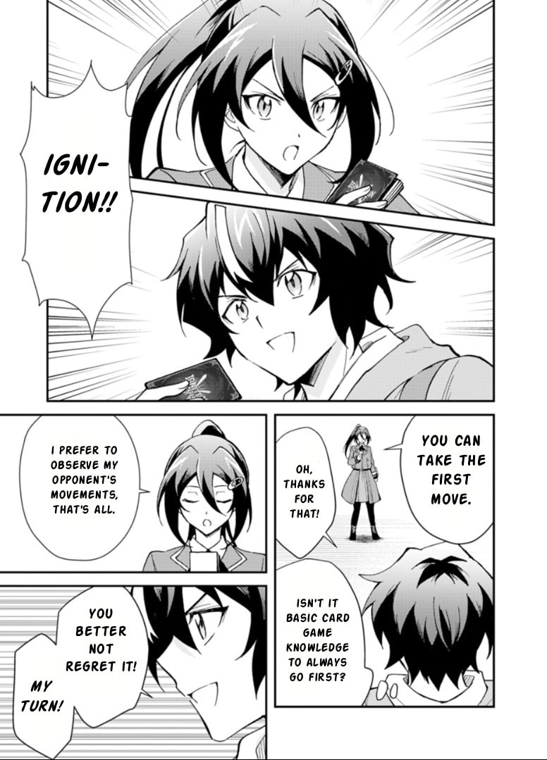 Card Game de Sekai ga Horobu Sekai ni Tensei Shite Card Shop o Kaiten Shitara, Shuui kara Zensaku Shujinkou da to Omowareteiru Chapter 2.1 page 7 - 