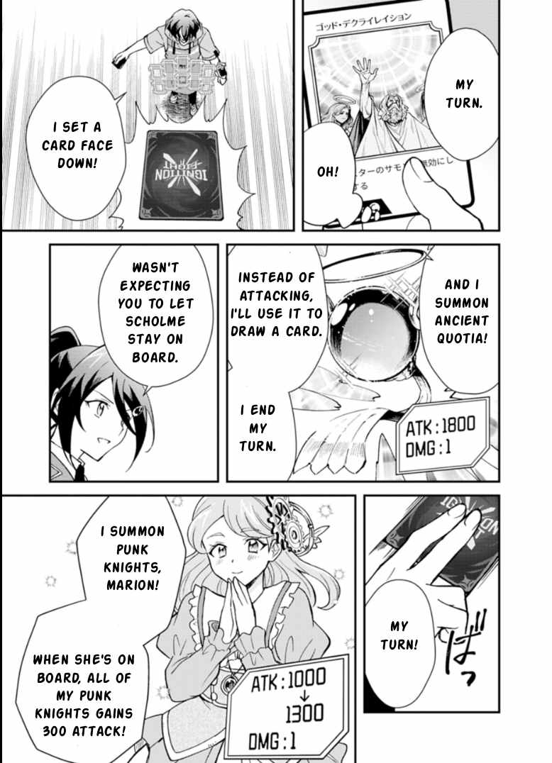 Card Game de Sekai ga Horobu Sekai ni Tensei Shite Card Shop o Kaiten Shitara, Shuui kara Zensaku Shujinkou da to Omowareteiru Chapter 2 page 11 - 