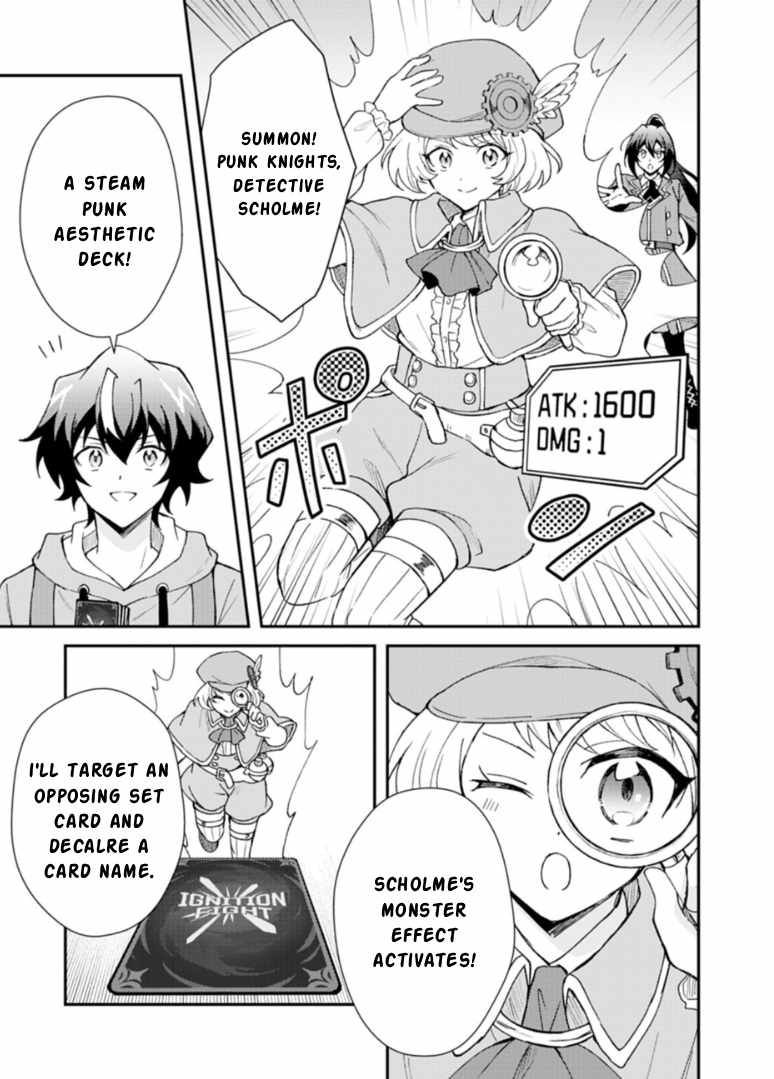 Card Game de Sekai ga Horobu Sekai ni Tensei Shite Card Shop o Kaiten Shitara, Shuui kara Zensaku Shujinkou da to Omowareteiru Chapter 2 page 9 - 