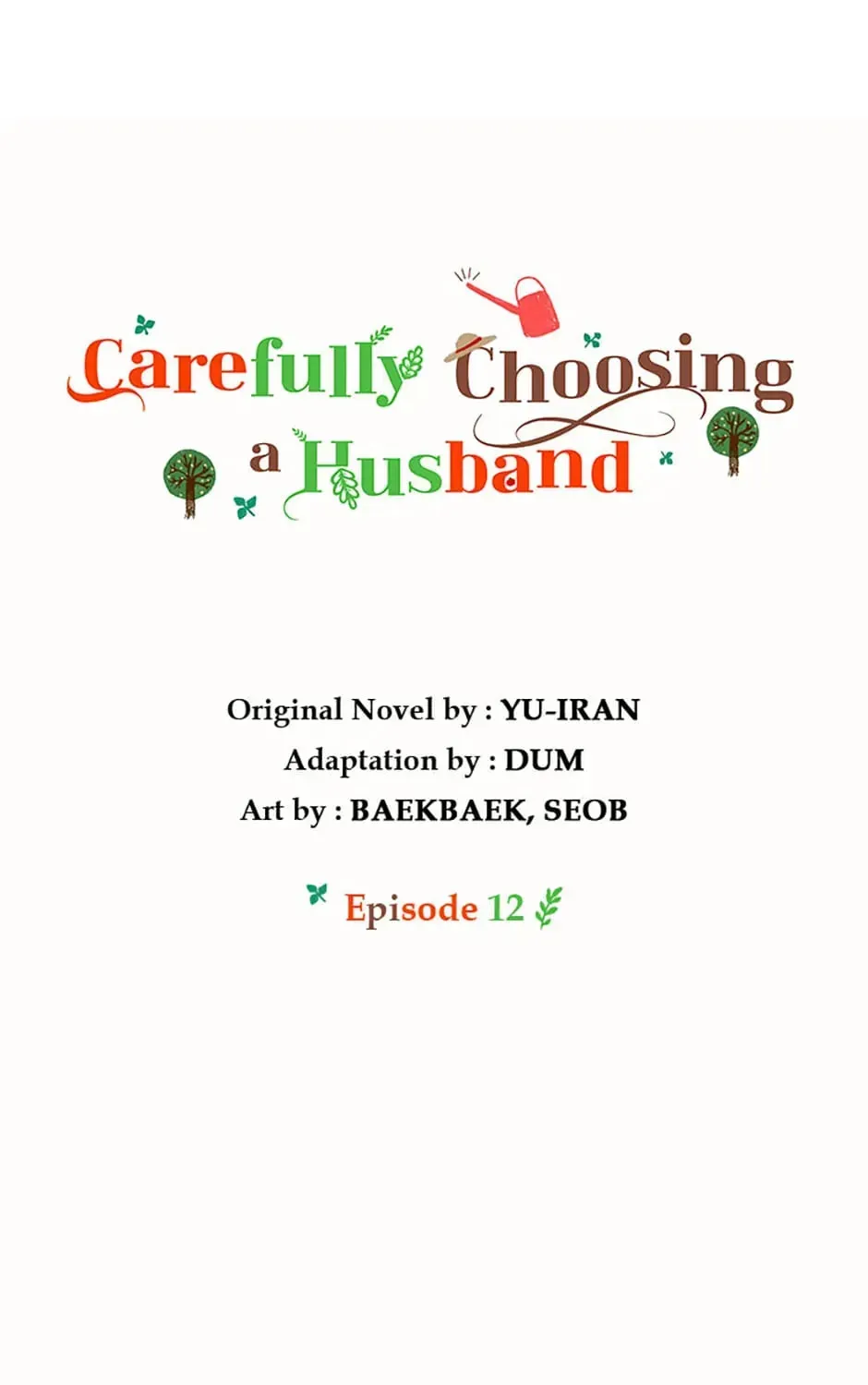 Carefully Choosing a Husband Chapter 12 page 1 - 