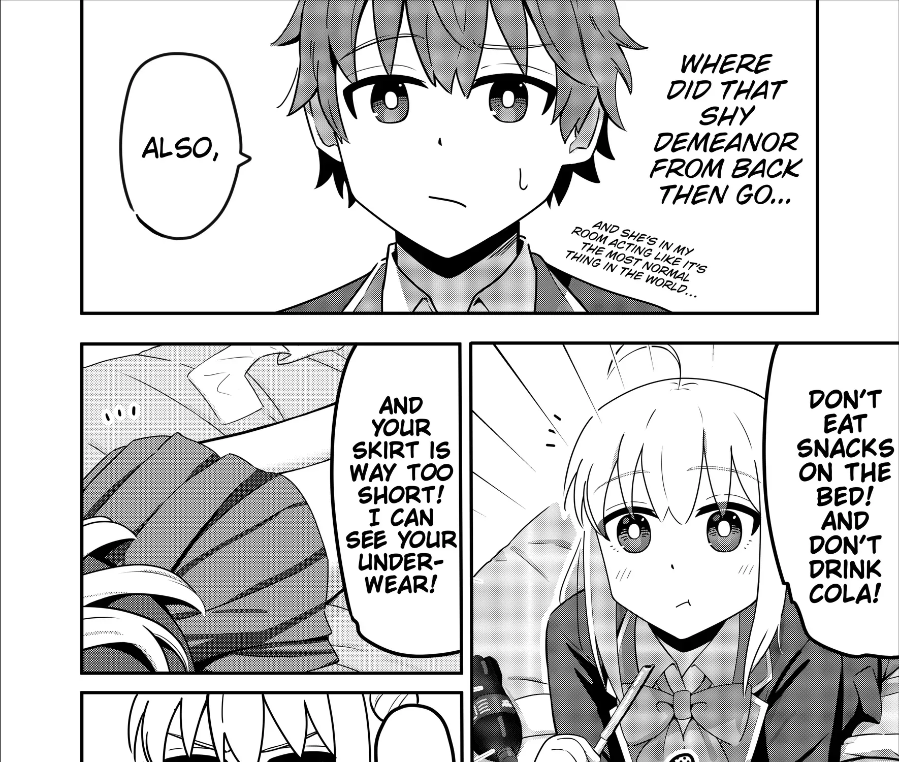 Caretaker Boy and His Clumsy Childhood Friend Chapter 1 page 3 - 