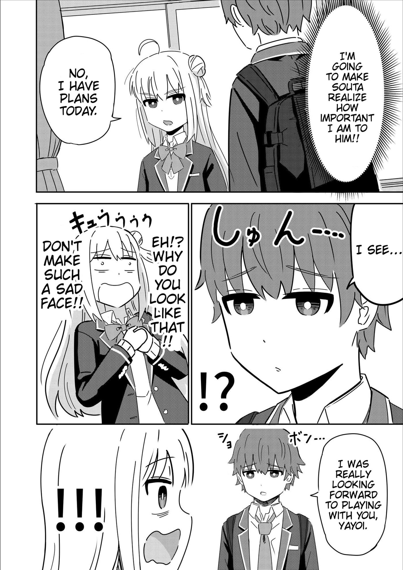 Caretaker Boy and His Clumsy Childhood Friend Chapter 10 page 4 - 
