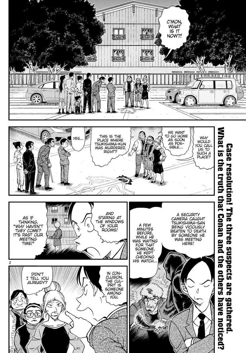 Case Closed Chapter 1084 page 2 - 