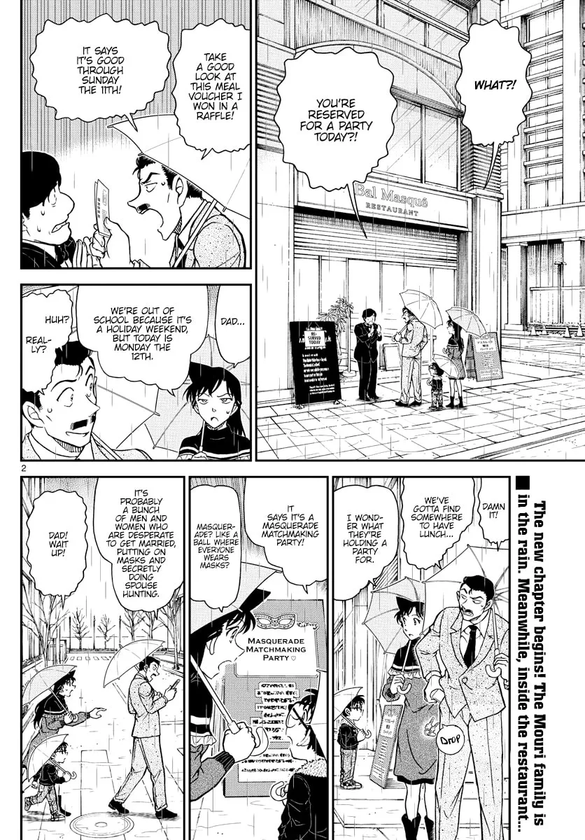 Case Closed Chapter 1085 page 2 - 