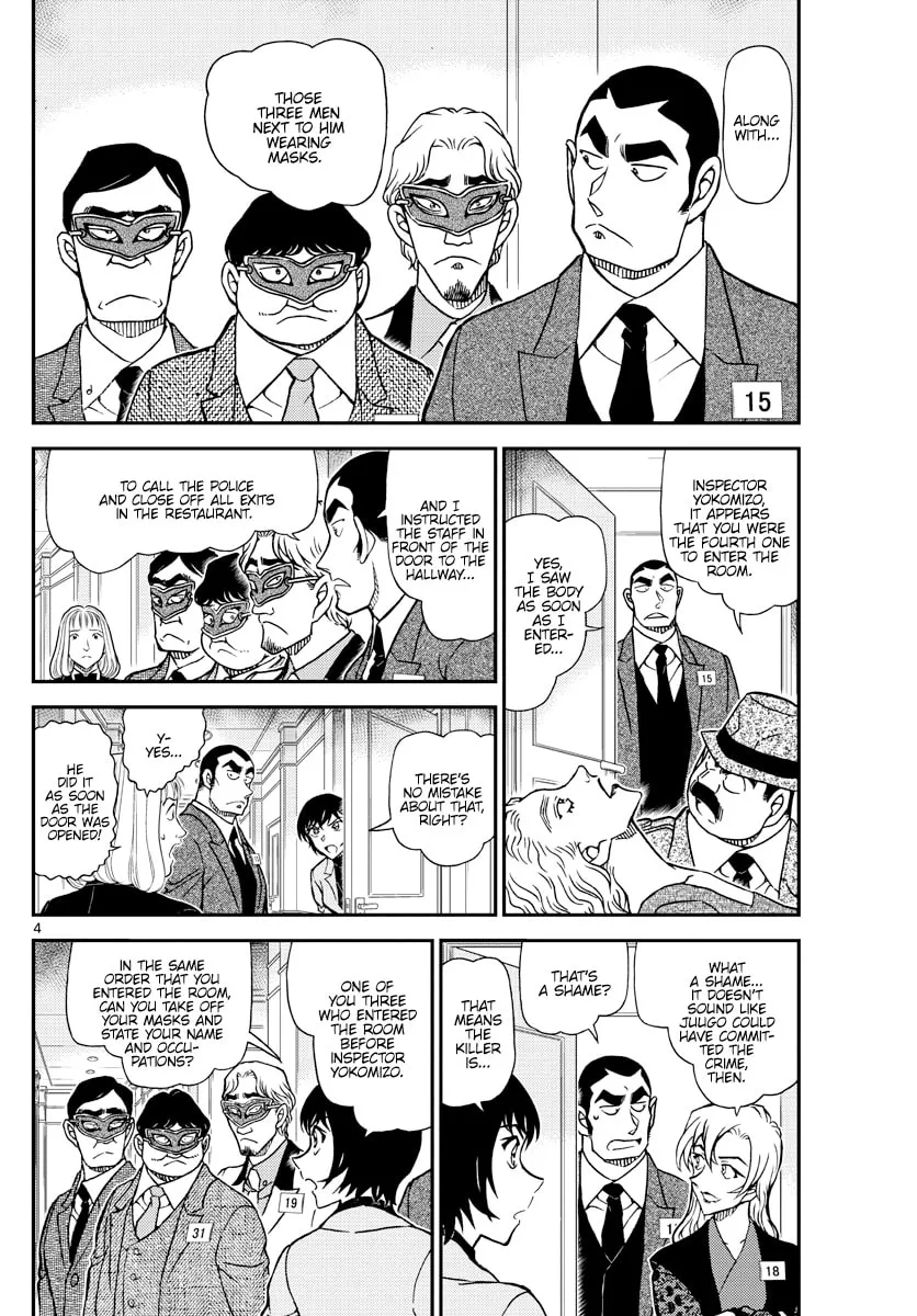 Case Closed Chapter 1086 page 4 - 