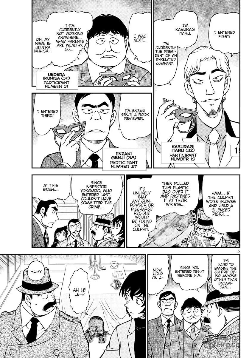 Case Closed Chapter 1086 page 5 - 