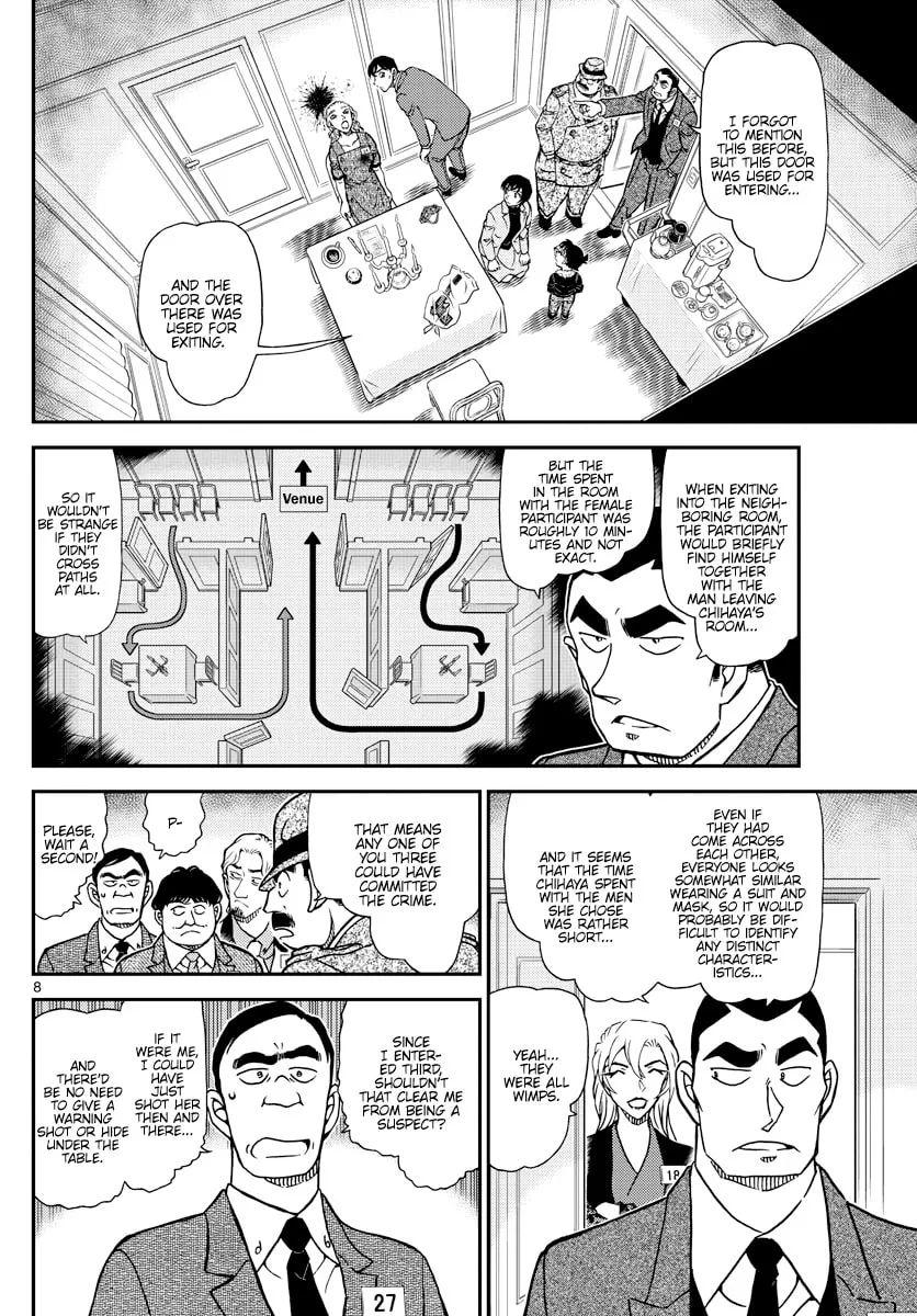Case Closed Chapter 1086 page 8 - 