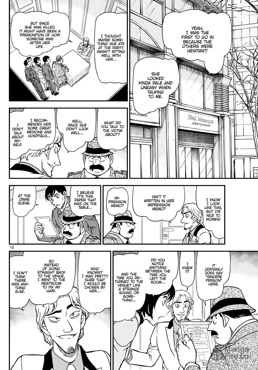 Case Closed Chapter 1086 page 10 - 