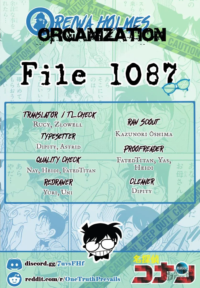 Case Closed Chapter 1087 page 19 - 