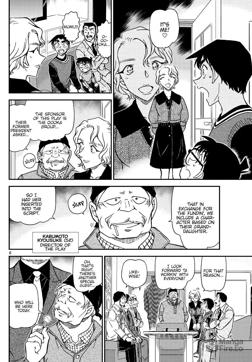 Case Closed Chapter 1088 page 6 - 