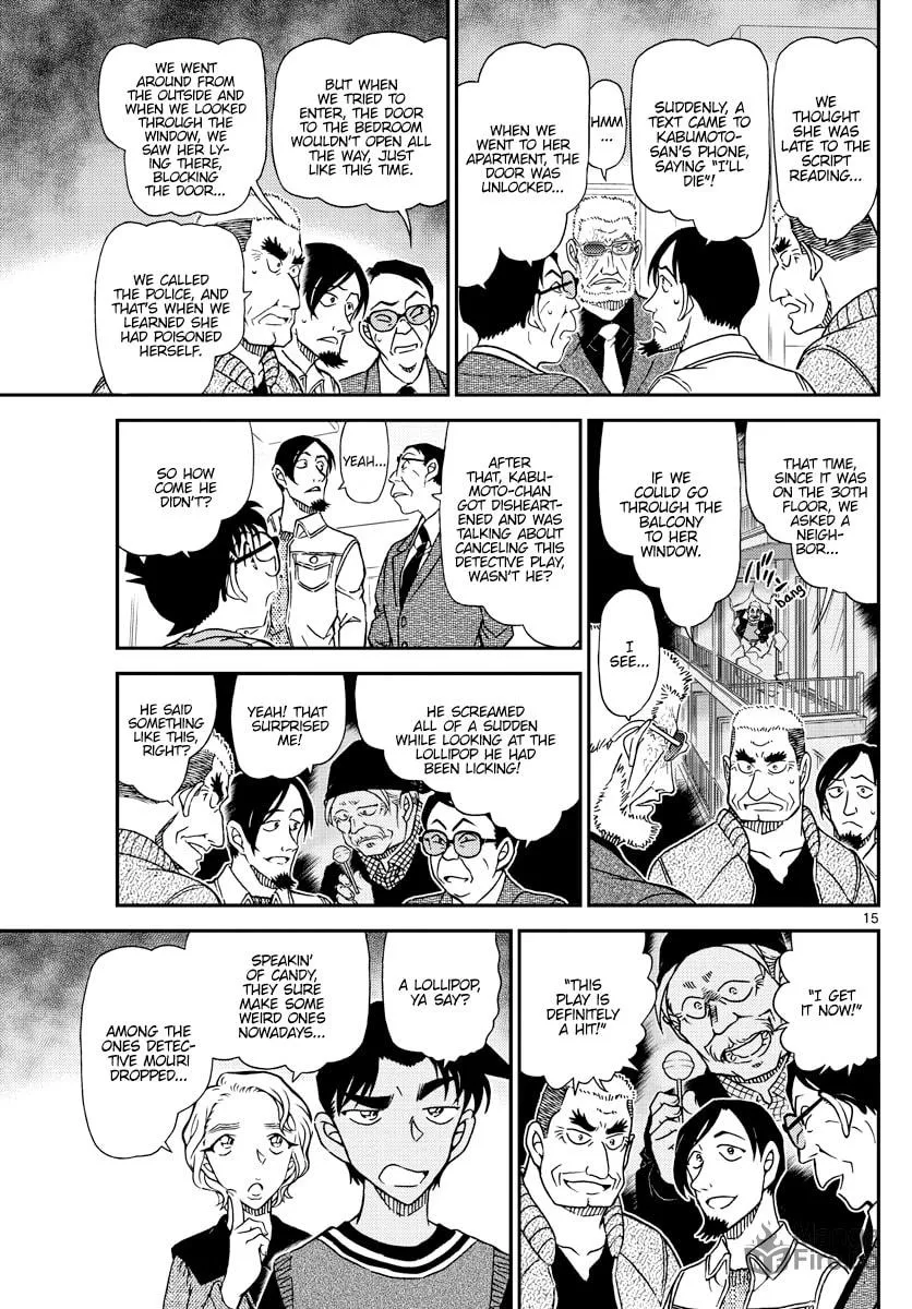 Case Closed Chapter 1089 page 15 - 