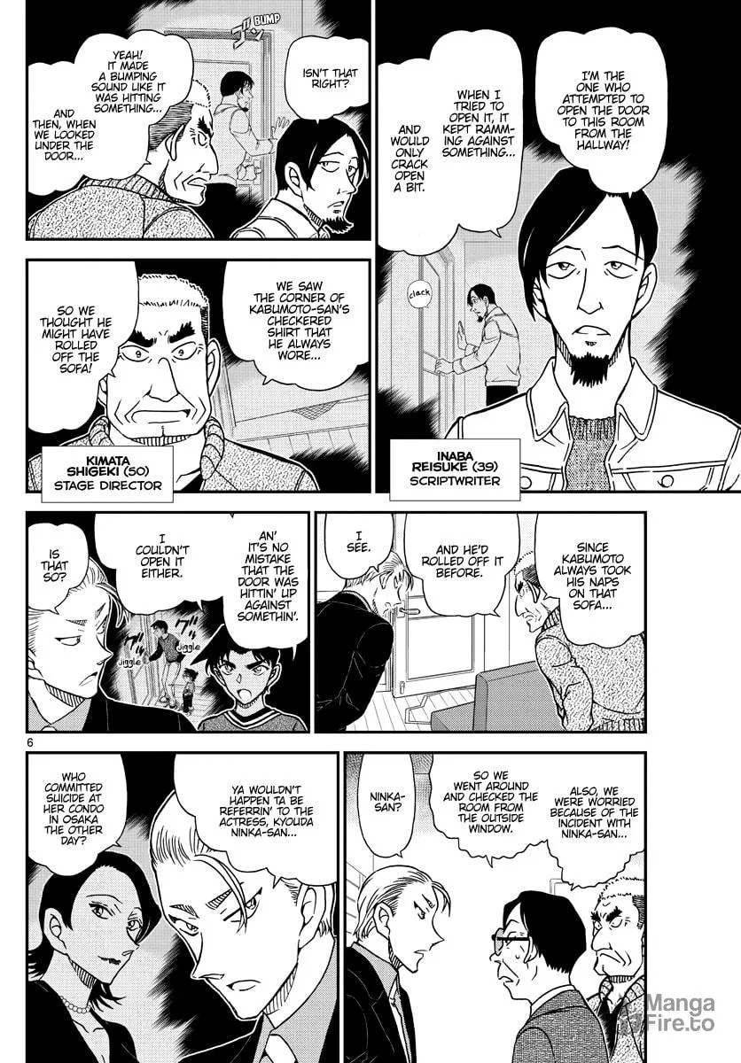 Case Closed Chapter 1089 page 6 - 
