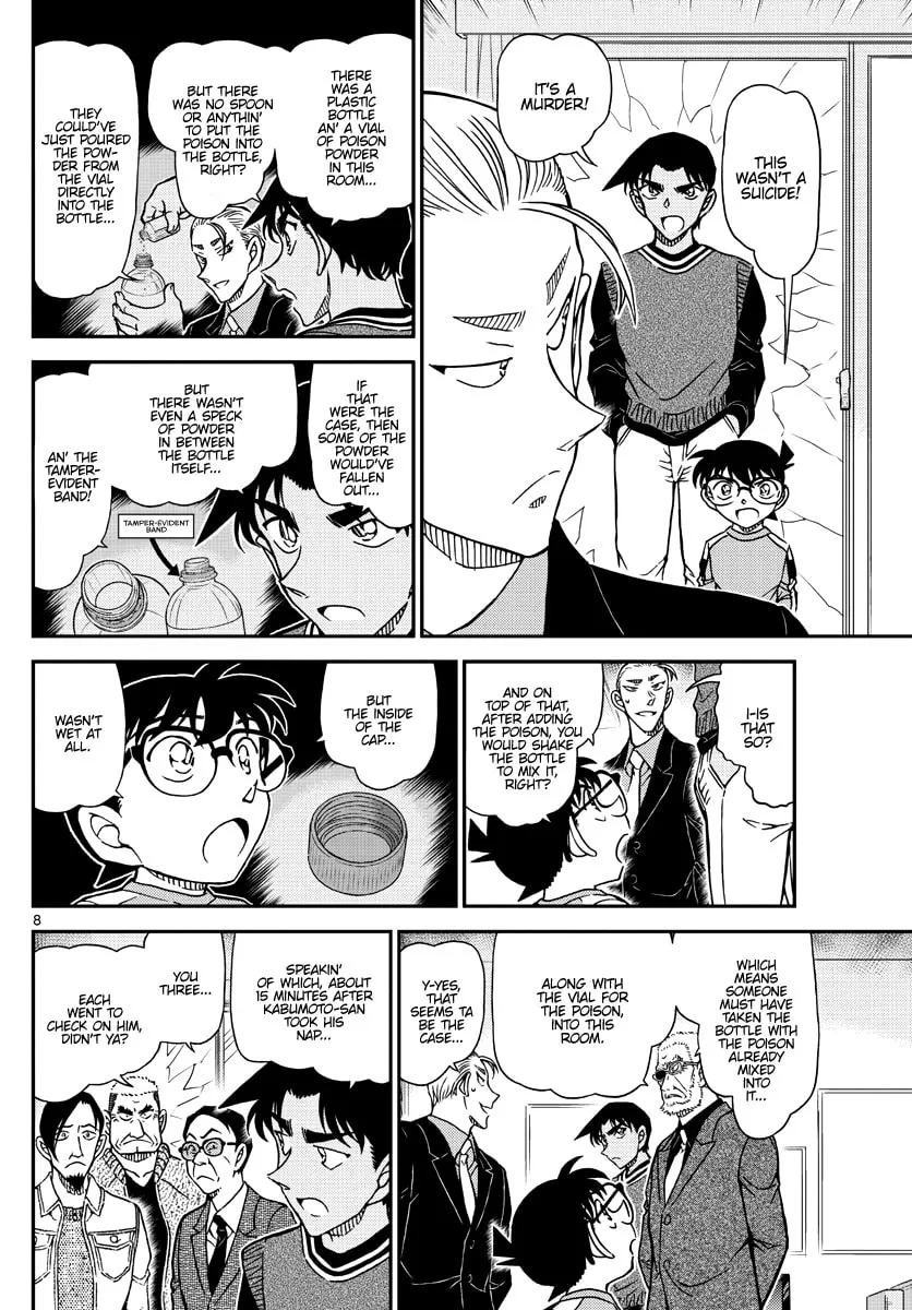 Case Closed Chapter 1089 page 8 - 