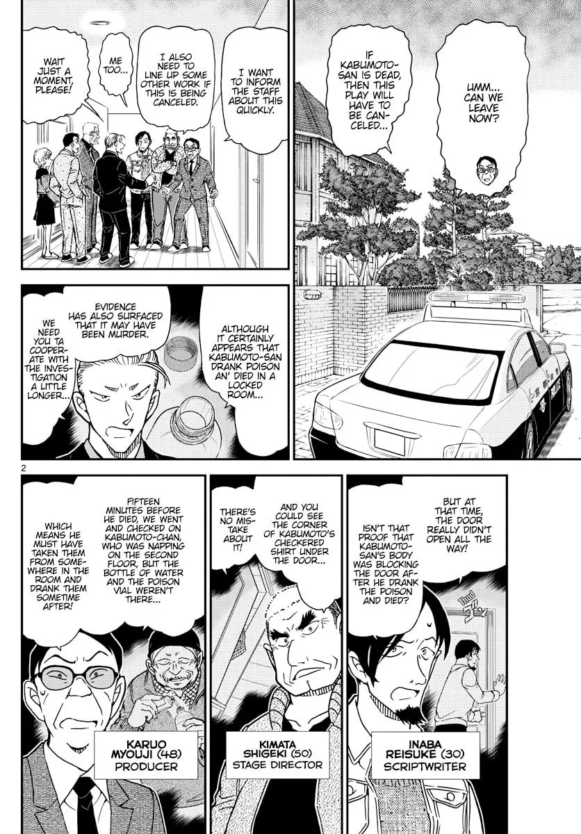 Case Closed Chapter 1090 page 2 - 