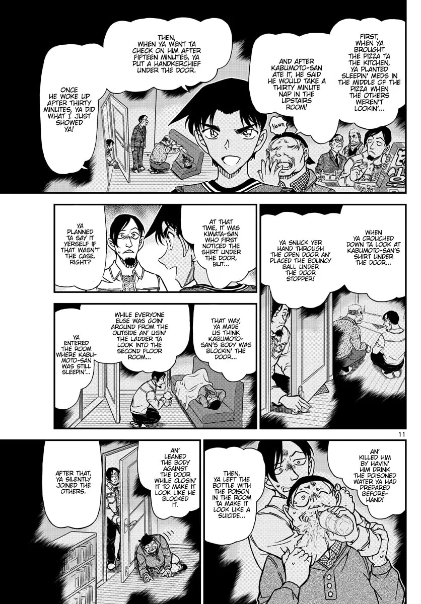 Case Closed Chapter 1090 page 11 - 