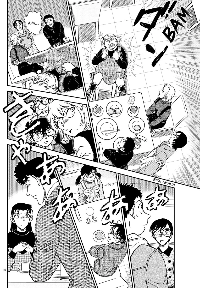 Case Closed Chapter 1091 page 14 - 