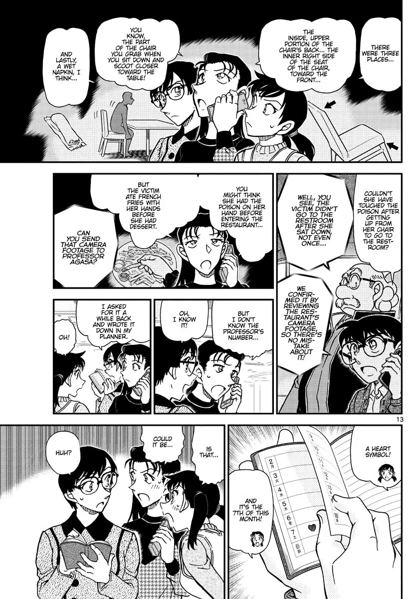 Case Closed Chapter 1092 page 14 - 