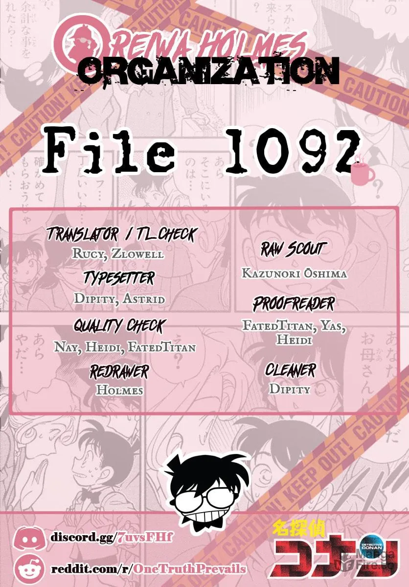 Case Closed Chapter 1092 page 18 - 