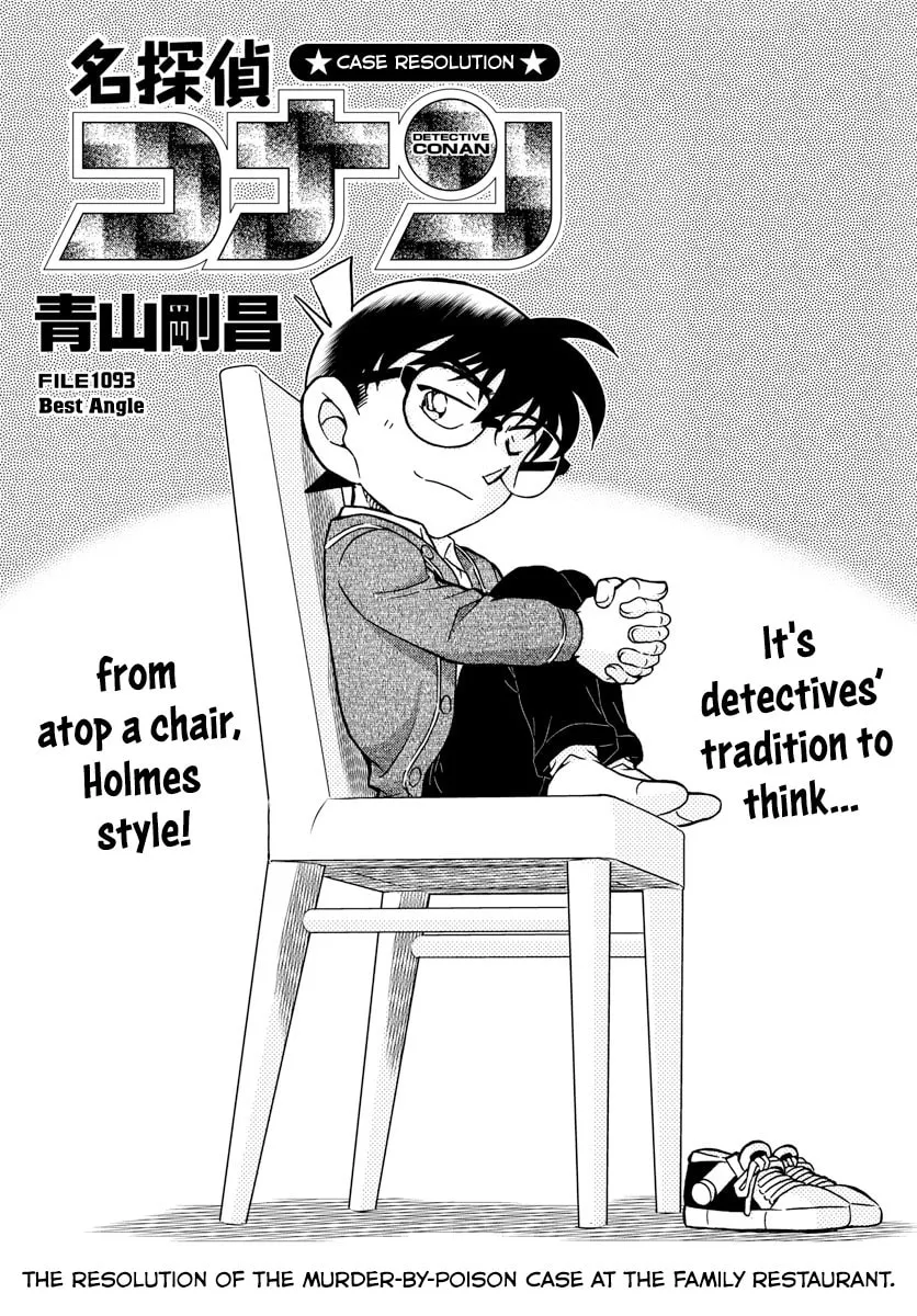 Case Closed Chapter 1093 page 1 - 