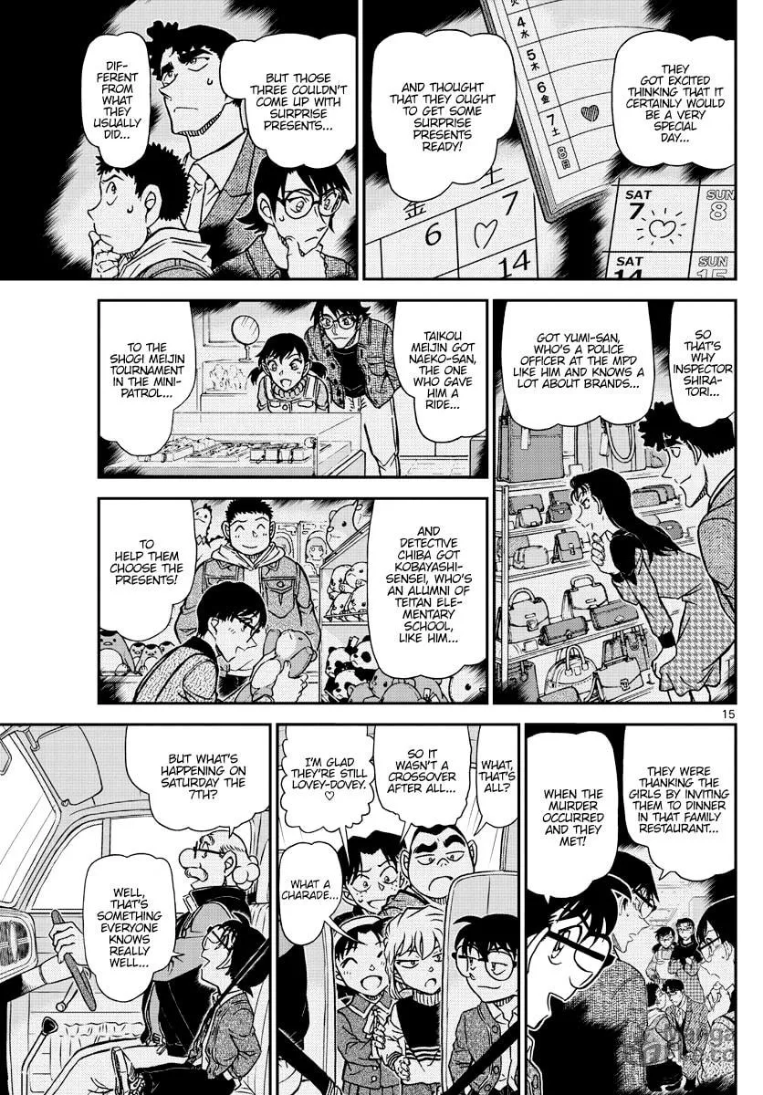 Case Closed Chapter 1093 page 15 - 