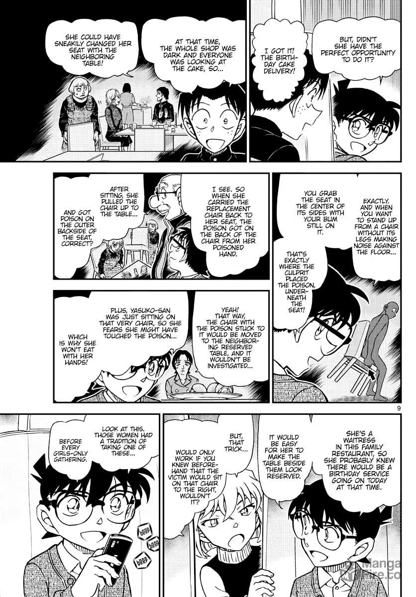 Case Closed Chapter 1093 page 9 - 