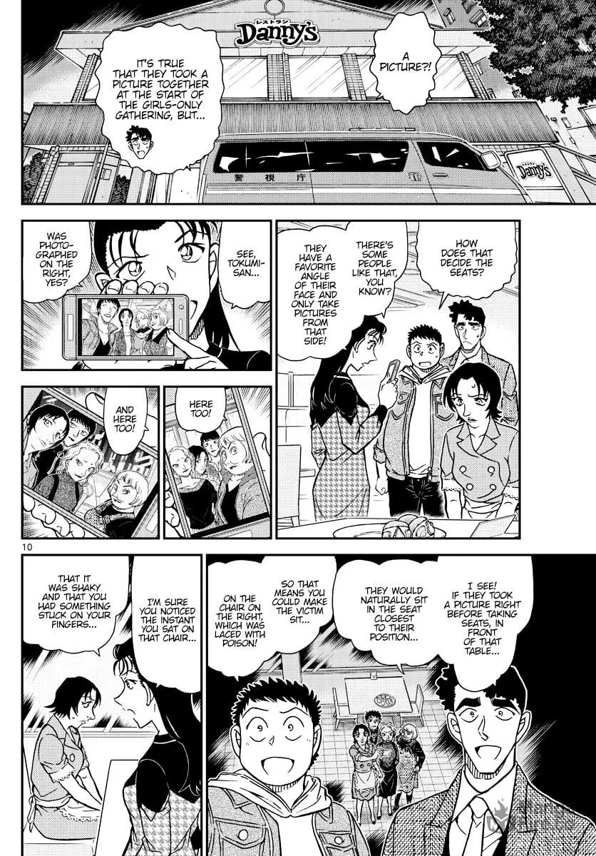 Case Closed Chapter 1093 page 10 - 