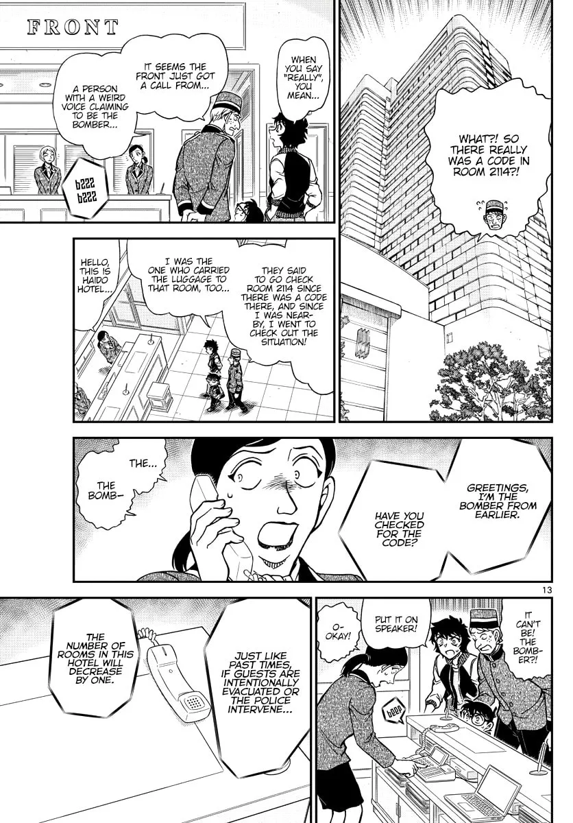 Case Closed Chapter 1094 page 13 - 