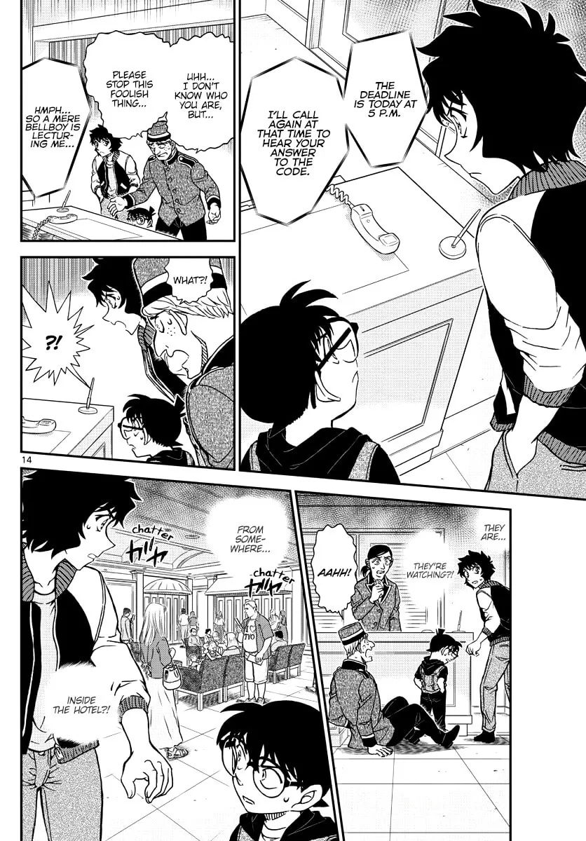 Case Closed Chapter 1094 page 14 - 