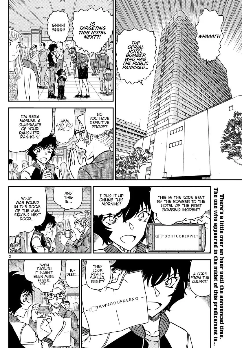 Case Closed Chapter 1095 page 2 - 