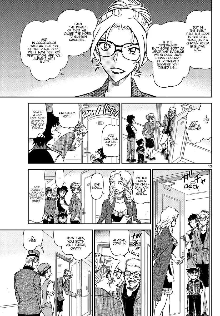 Case Closed Chapter 1095 page 13 - 
