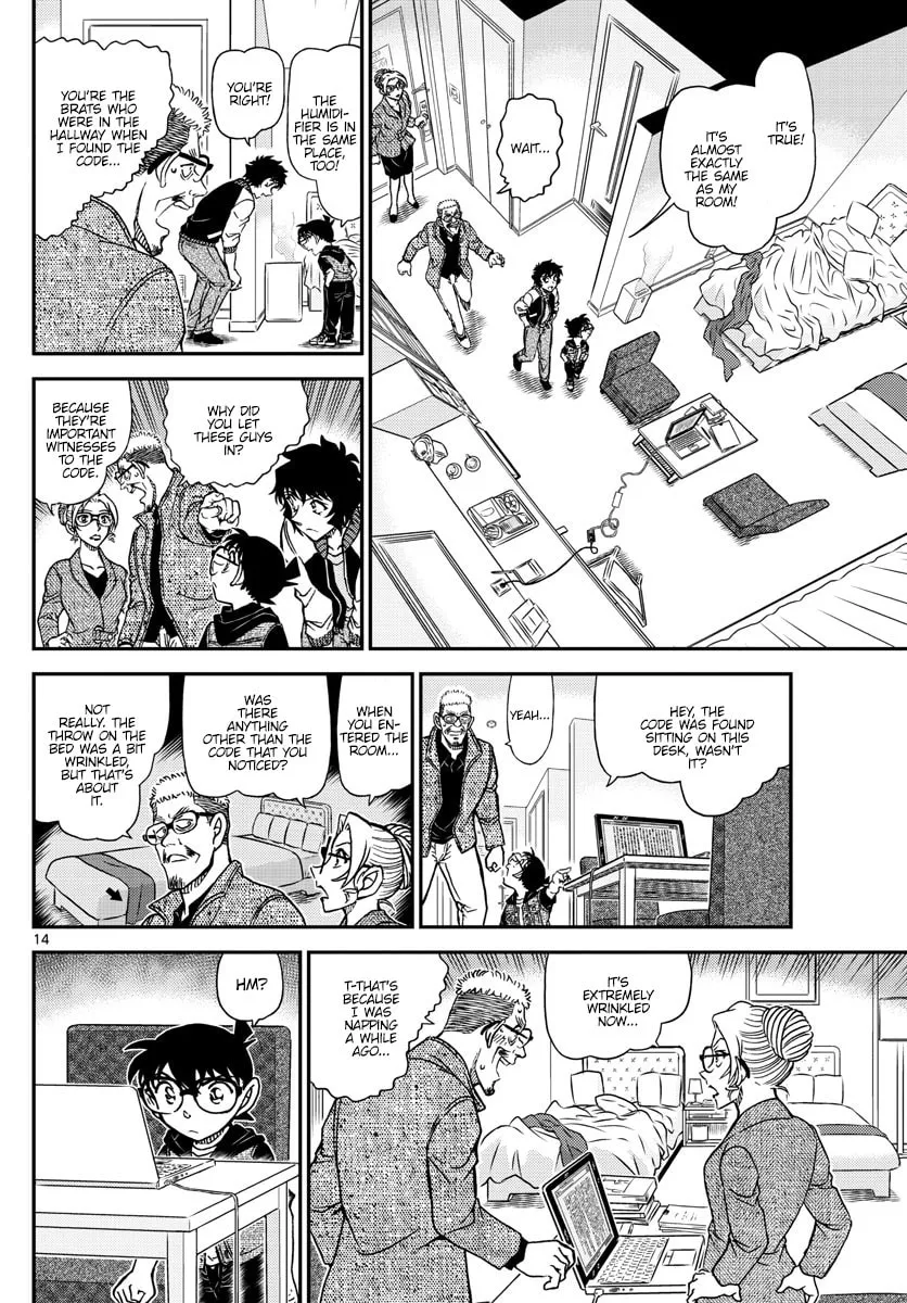 Case Closed Chapter 1095 page 14 - 