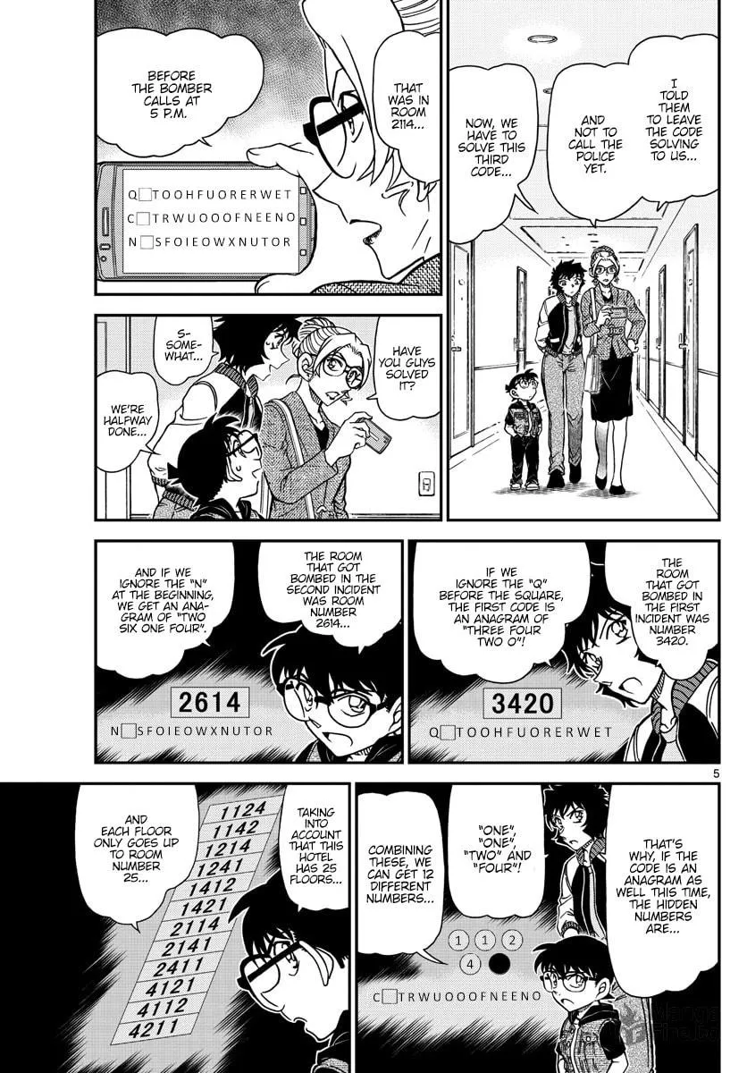 Case Closed Chapter 1095 page 5 - 