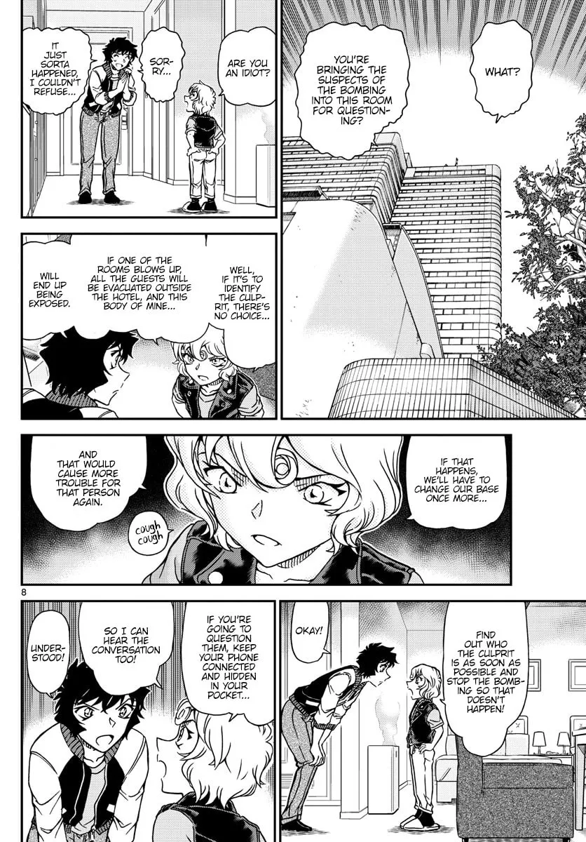Case Closed Chapter 1095 page 8 - 
