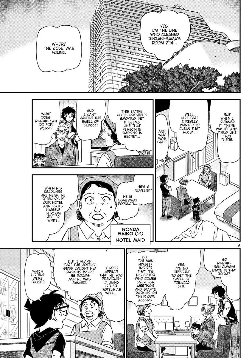 Case Closed Chapter 1095 page 9 - 