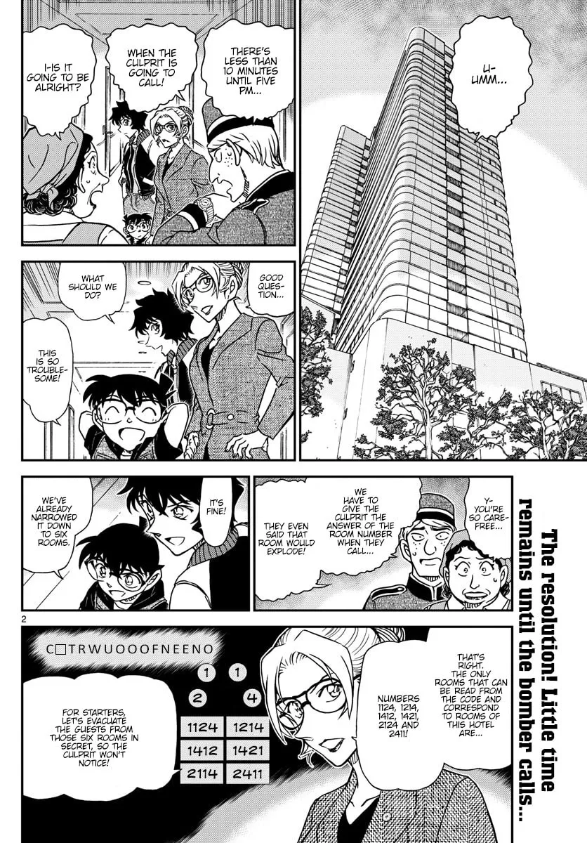 Case Closed Chapter 1096 page 2 - 