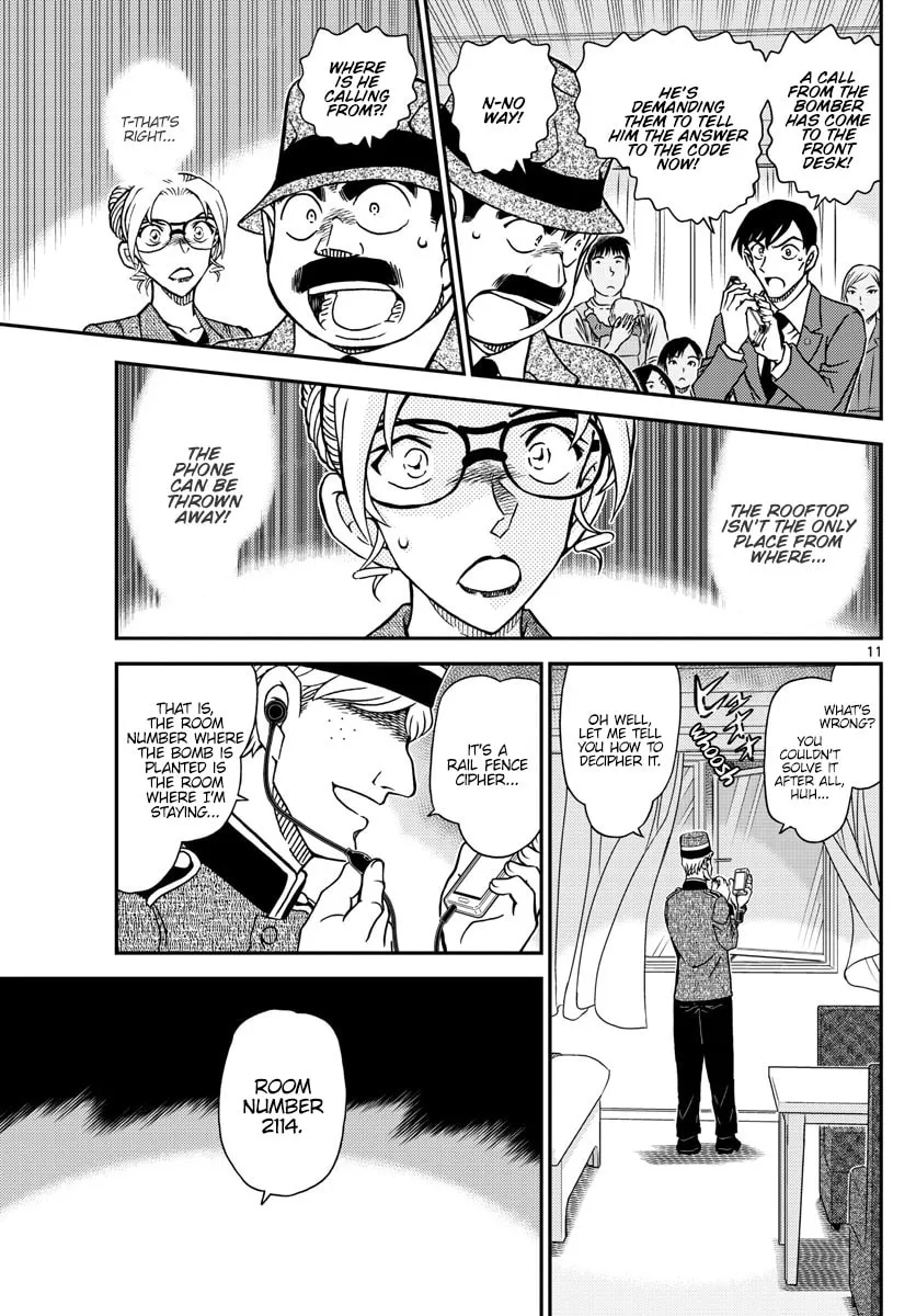 Case Closed Chapter 1096 page 11 - 