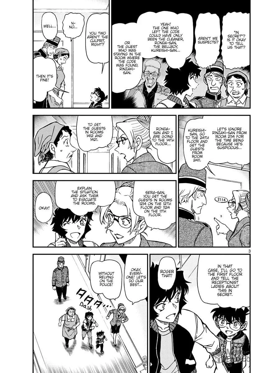 Case Closed Chapter 1096 page 3 - 
