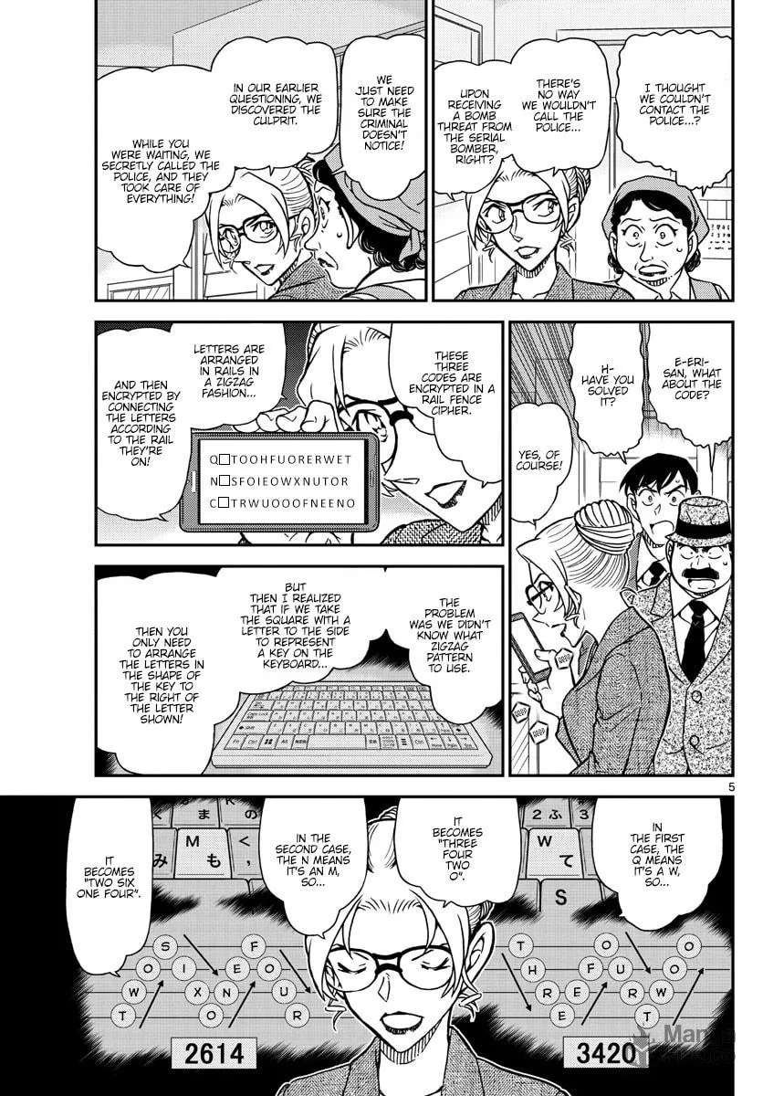Case Closed Chapter 1096 page 5 - 