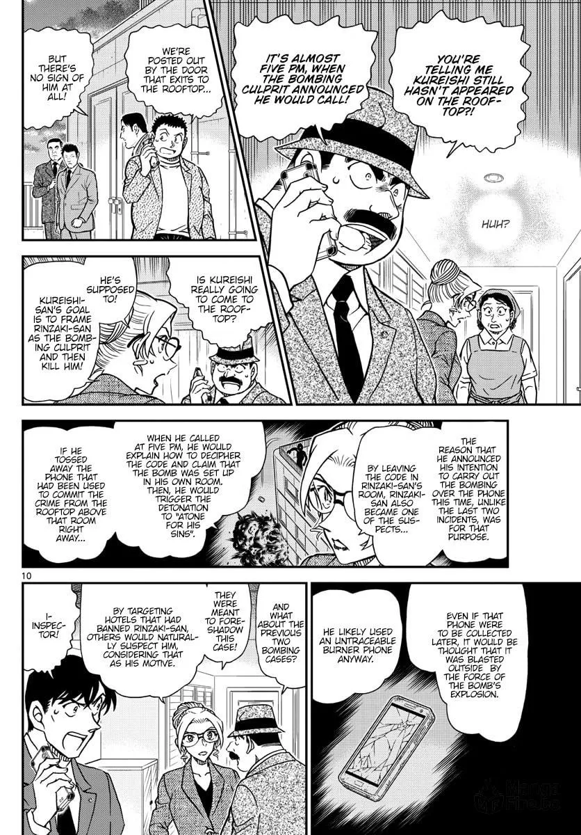 Case Closed Chapter 1096 page 10 - 