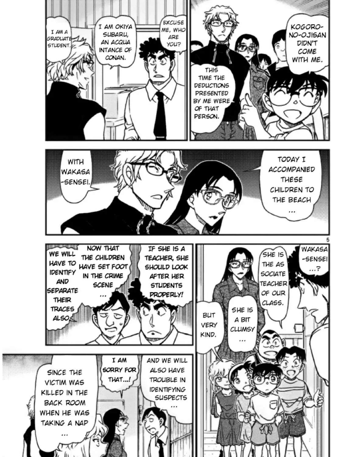 Case Closed Chapter 1098 page 9 - 